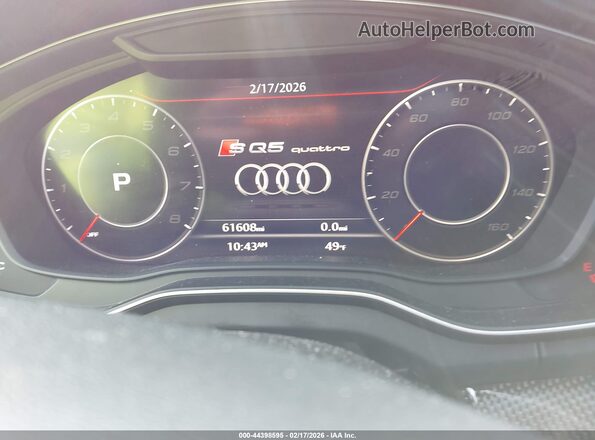 WA1C4AFYXK2124573 2019 AUDI SQ5 Черный Вид задних сидений