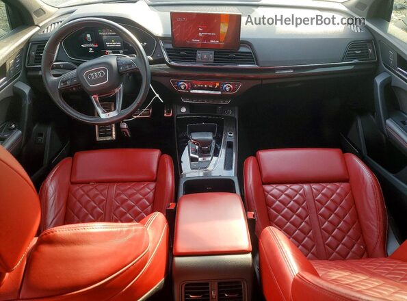 WA1C4AFYXM2064443 2021 AUDI SQ5 Угольный Вид панели приборов