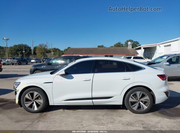 WA1CAAGE3RB017078 2024 AUDI Q8 E-TRON White Widok wnętrza 360 stopni