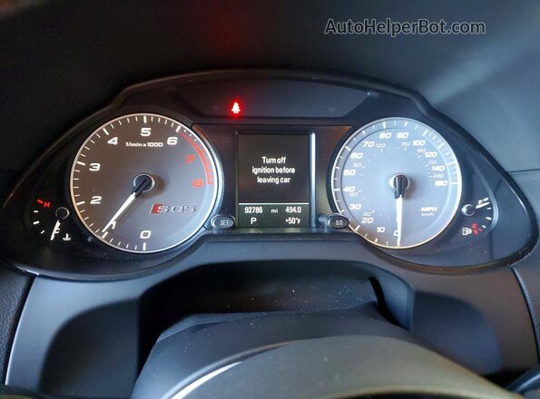 WA1CCAFP5GA140168 2016 AUDI SQ5 White Widok zestawu wskaźników