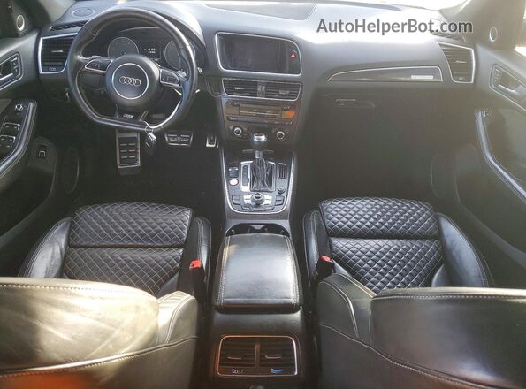 WA1CCAFP5HA039956 2017 AUDI SQ5 Blue Առջևի վահանակի տեսք