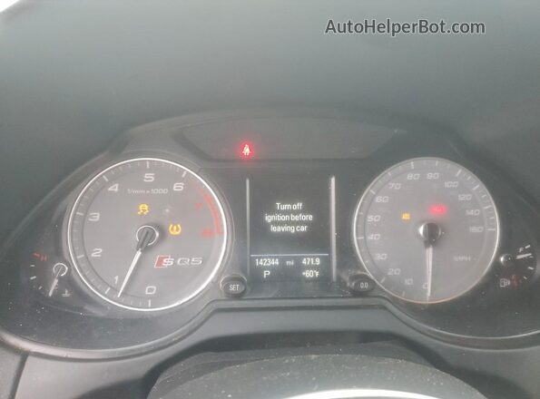 WA1CCAFP7GA042498 2016 AUDI SQ5 Черный Вид щитка приборов