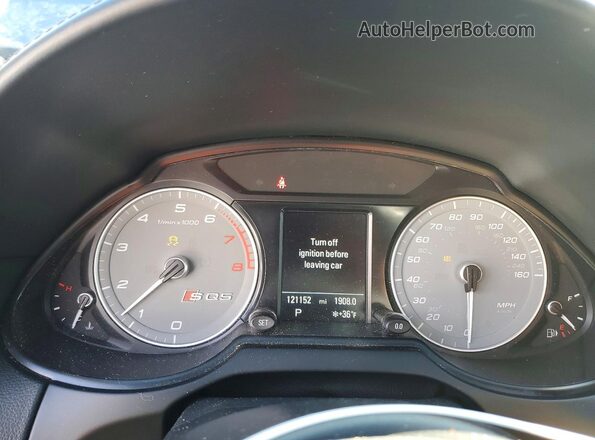 WA1CCAFP9GA012581 2016 AUDI SQ5 Gray Widok zestawu wskaźników