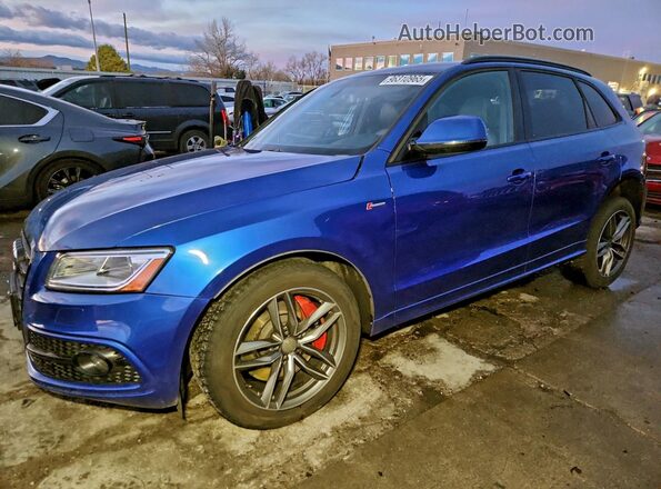 WA1CCAFP9GA095493 2016 AUDI SQ5 Blue Front left