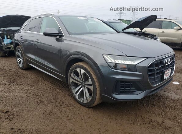WA1CVAF17KD008901 2019 AUDI Q8 Gray Widok z przodu