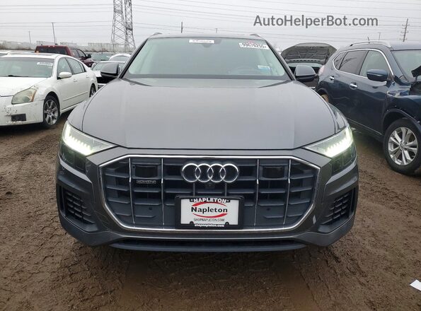WA1CVAF17KD008901 2019 AUDI Q8 Gray Widok z tyłu