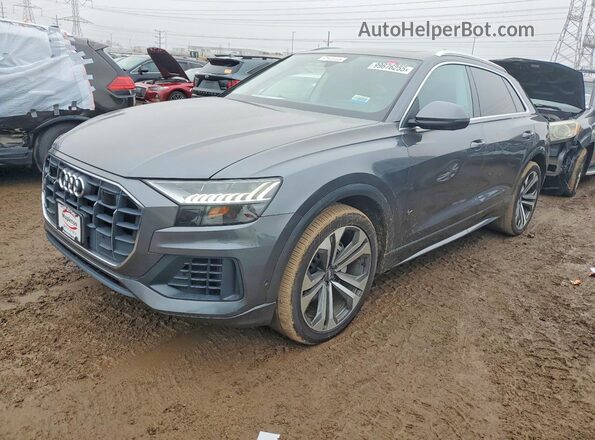 WA1CVAF17KD008901 2019 AUDI Q8 Gray Przód lewy