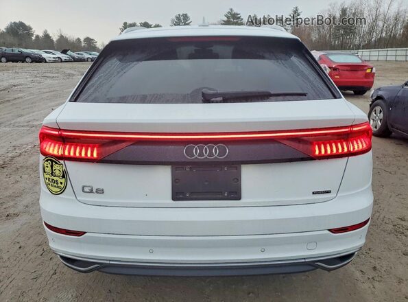 WA1CVAF17LD021763 2020 AUDI Q8 White უკანა ხედი
