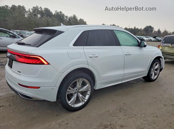 WA1CVAF17LD021763 2020 AUDI Q8 White უკანა მარჯვენა