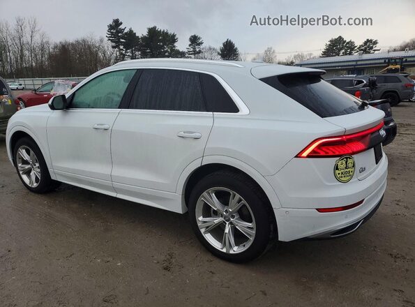 WA1CVAF17LD021763 2020 AUDI Q8 White უკანა მარცხენა
