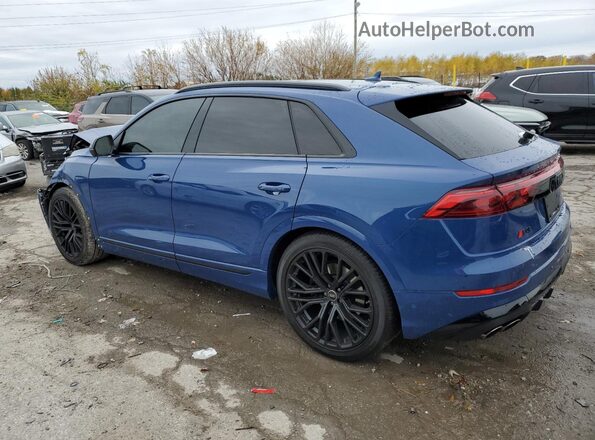 WA1CWBF11RD016134 2024 AUDI SQ8 Синий Задняя левая четверть