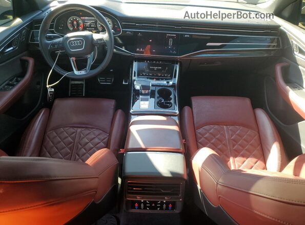 WA1CWBF18PD026897 2023 AUDI SQ8 Black Widok deski rozdzielczej