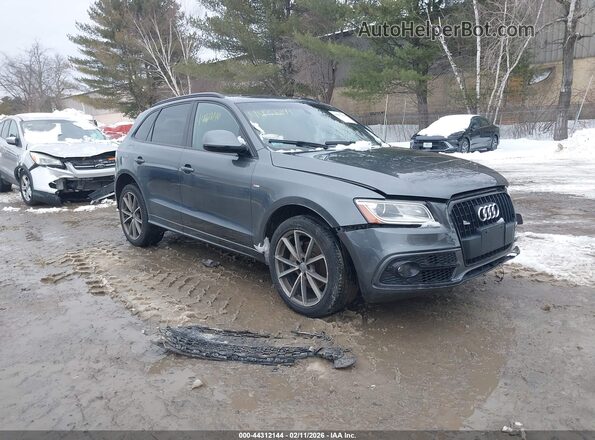 WA1D7AFP8GA136348 2016 AUDI Q5 Gray Przód prawy