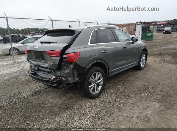 WA1DECF30S1056288 2025 AUDI Q3 Серый Задняя правая четверть