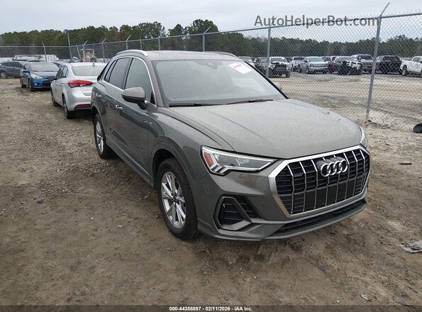 WA1DECF30S1056288 2025 AUDI Q3 Серый Передняя правая четверть