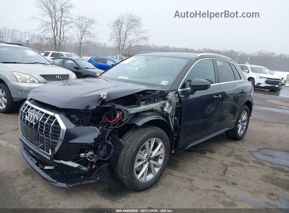WA1DECF30S1085760 2025 AUDI Q3 Черный Передняя левая четверть