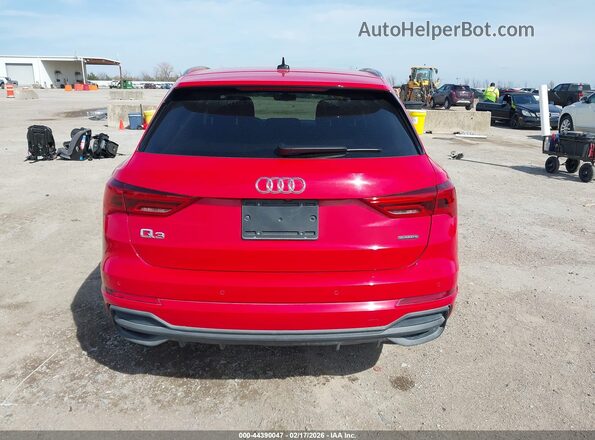 WA1DECF34N1125116 2022 AUDI Q3 Красный 
