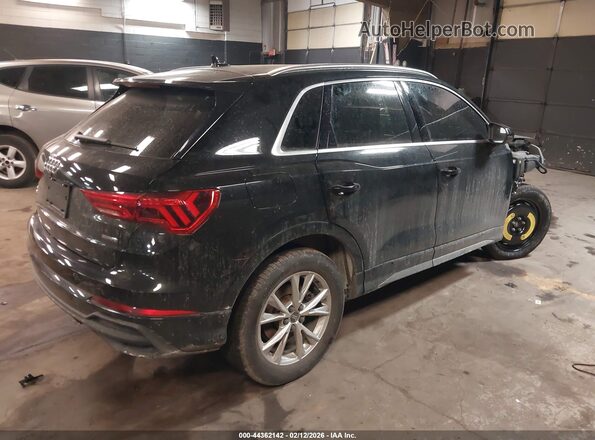 WA1DECF36P1143104 2023 AUDI Q3 Black უკანა მარჯვენა