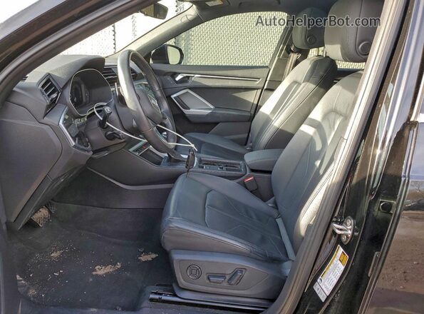 WA1DECF37P1032965 2023 AUDI Q3 Black Vista interior delantera