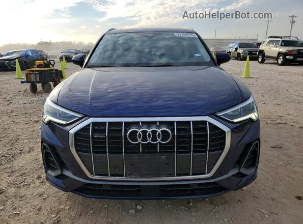WA1DECF39R1152317 2024 AUDI Q3 Blue Widok z przodu