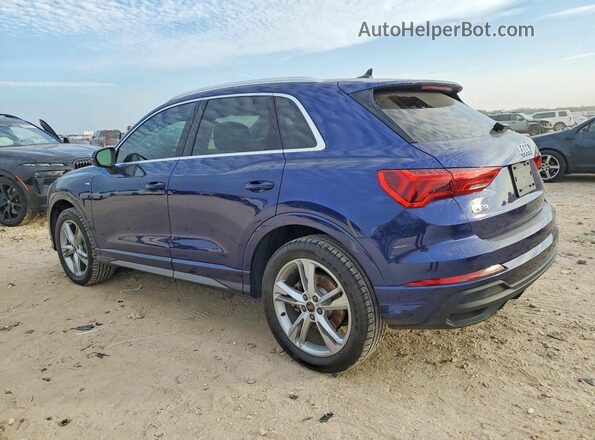 WA1DECF39R1152317 2024 AUDI Q3 Blue Tył lewy