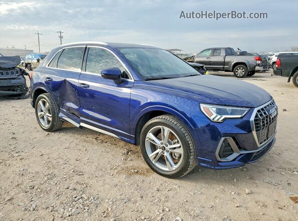WA1DECF39R1152317 2024 AUDI Q3 Blue Przód prawy