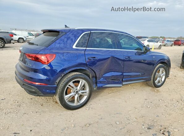 WA1DECF39R1152317 2024 AUDI Q3 Blue Tył prawy