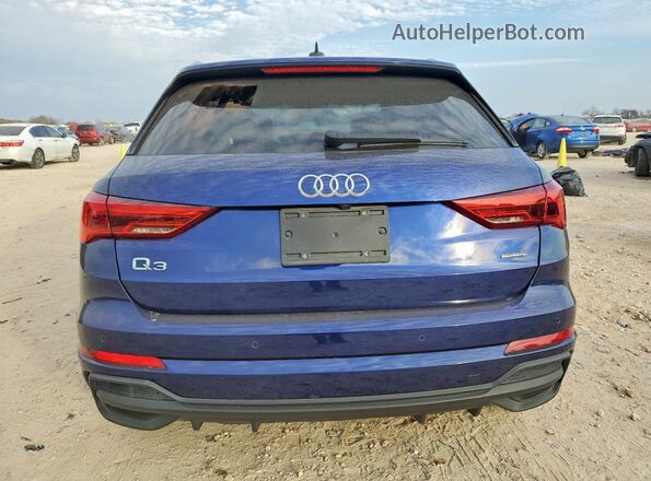 WA1DECF39R1152317 2024 AUDI Q3 Blue Widok z tyłu