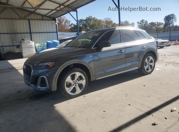 WA1EABFY2N2044180 2022 AUDI Q5 Серый Передняя левая четверть