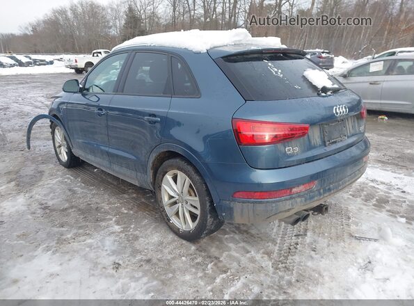 WA1ECCFS2JR020927 2018 AUDI Q3 Blue Задня ліва чверть