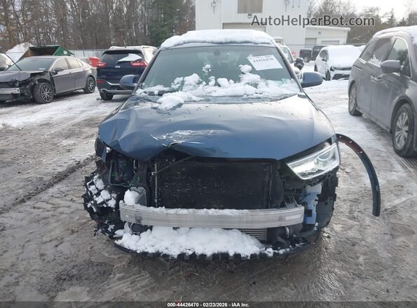 WA1ECCFS2JR020927 2018 AUDI Q3 Blue Вид щитка приладів