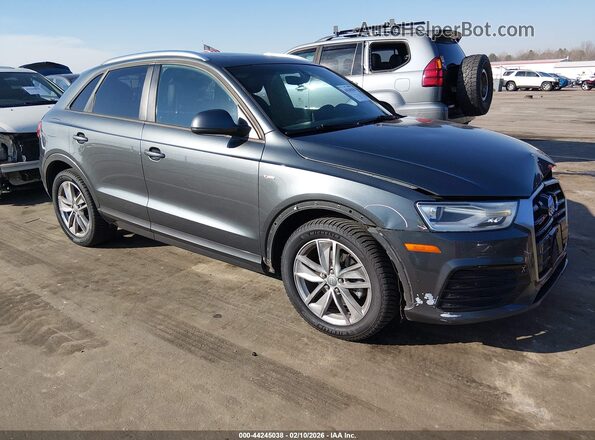 WA1ECCFS9JR024487 2018 AUDI Q3 Gray Передня права чверть