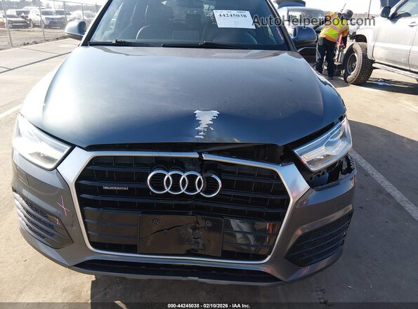WA1ECCFS9JR024487 2018 AUDI Q3 Gray Вид задньої частини салону