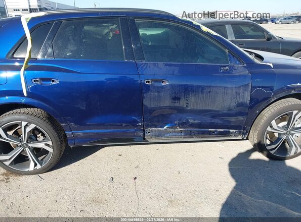 WA1EECF31P1022422 2023 AUDI Q3 Синий Вид задней части салона