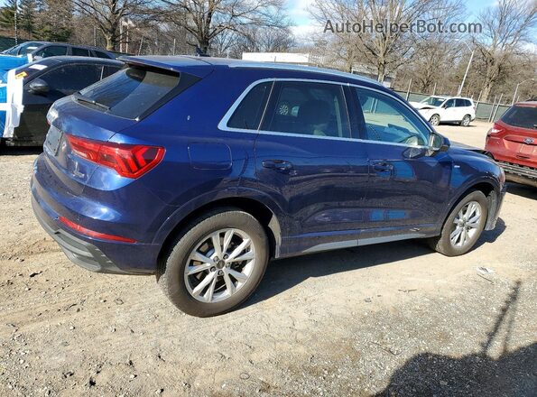 WA1EECF31S1084749 2025 AUDI Q3 Blue Հետևի աջ