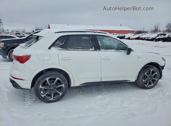 WA1EECF32N1014049 2022 AUDI Q3 Белый Задняя правая четверть