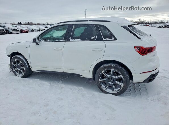 WA1EECF32N1014049 2022 AUDI Q3 Белый Задняя левая четверть