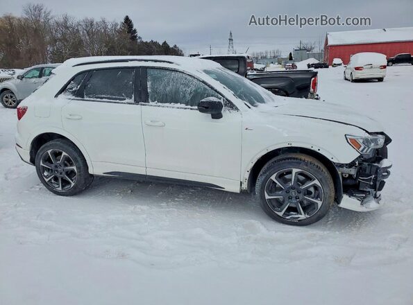 WA1EECF32N1014049 2022 AUDI Q3 Белый Передняя правая четверть
