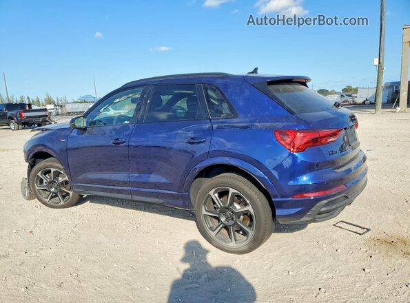 WA1EECF32S1079558 2025 AUDI Q3 Blue Задня ліва чверть