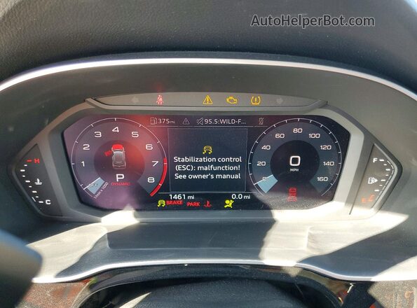 WA1EECF32S1079558 2025 AUDI Q3 Blue Вид щитка приладів