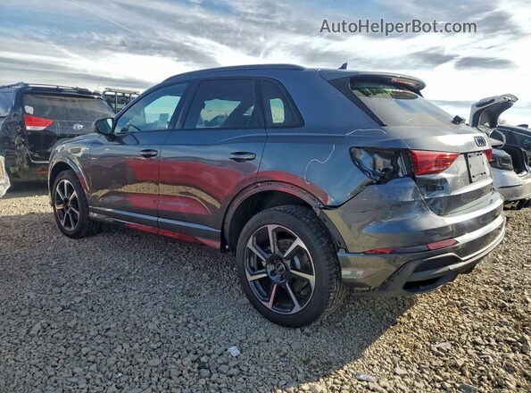 WA1EECF33S1036315 2025 AUDI Q3 Серый Задняя левая четверть