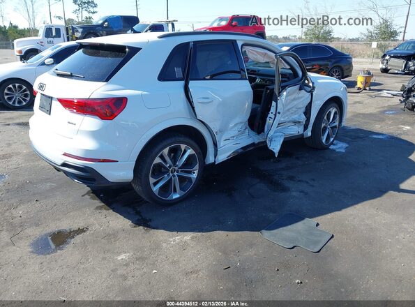 WA1EECF35N1031413 2022 AUDI Q3 Белый Задняя правая четверть