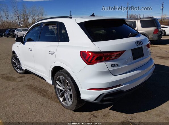 WA1EECF35P1122314 2023 AUDI Q3 Белый Задняя левая четверть