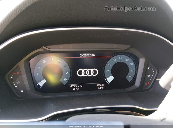 WA1EECF35P1122314 2023 AUDI Q3 Белый Вид задних сидений