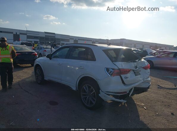 WA1EECF35R1142680 2024 AUDI Q3 Белый Задняя левая четверть