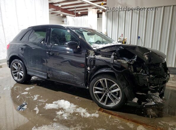 WA1EECF35R1165814 2024 AUDI Q3 Черный Передняя правая четверть