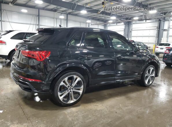 WA1EECF36M1018071 2021 AUDI Q3 Black Հետևի աջ