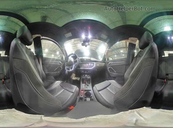 WA1EECF36M1018071 2021 AUDI Q3 Black Սալոնի 360 աստիճան տեսք
