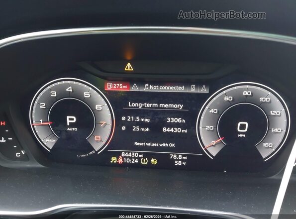 WA1EECF36M1132524 2021 AUDI Q3 Белый Вид задних сидений