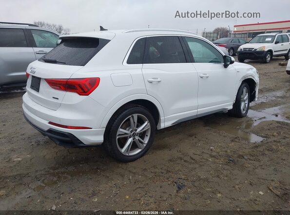 WA1EECF36M1132524 2021 AUDI Q3 Белый Задняя правая четверть